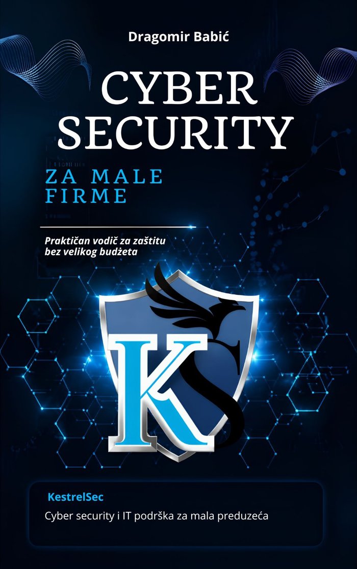Naslovnica e-vodiča Cyber Security za male firme